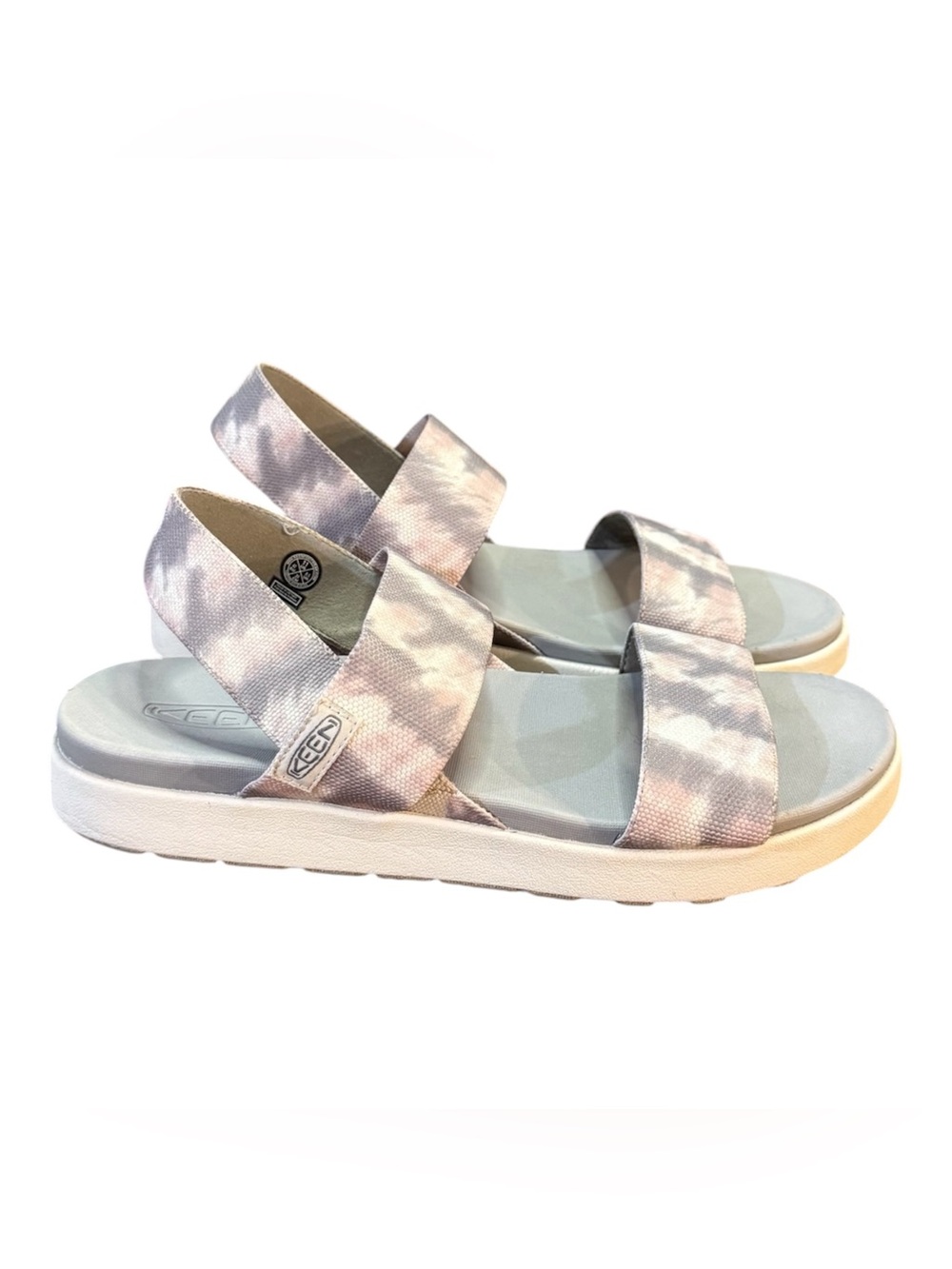 KEEN Elle Sporty Slingback Fawn Tie Dye Platform Sandals Women’s Size 11